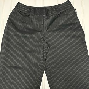 WHITE HOUSE BLACK MARKET Contour Curvy Fit Flare Leg Trouser Size 4 Black